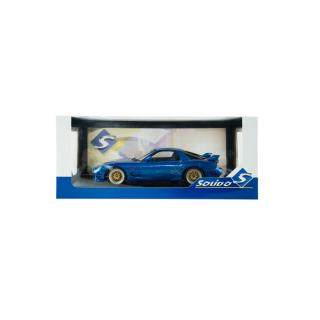 MAZDA RX7 FD3S INNOCENT BLUE MICA 1999 S1810611 Solido 1:18 Metallmodell